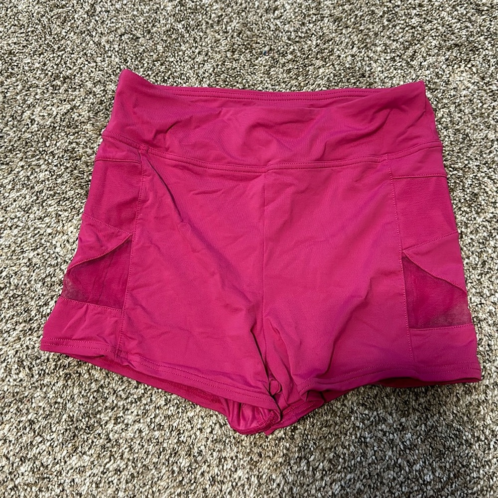 Pink CAPEZIO booty shorts
